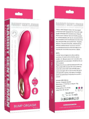 Вибратор "Rabbit Genteleman" фиолетовый с клиторальным стимулятором кролликом Интим Хаус