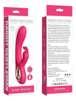 Вибратор "Rabbit Genteleman" фиолетовый с клиторальным стимулятором кролликом Интим Хаус