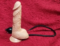 Фаллоимитатор реалистик телесный с увеличением объема Интим Хаус