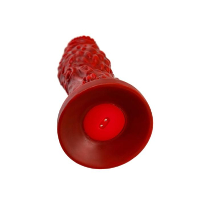 Вибратор "Black&Red" крупный красно-черный Интим Хаус