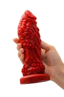 Вибратор "Black&Red" крупный красно-черный - Фотография №4