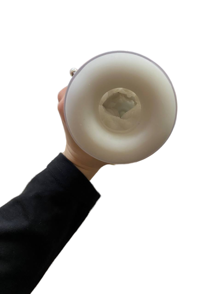 Мастурбатор черный с поступательными движениями и экраном - Фотография №7