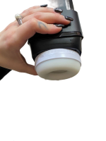 Мастурбатор черный с поступательными движениями и экраном - Фотография №8