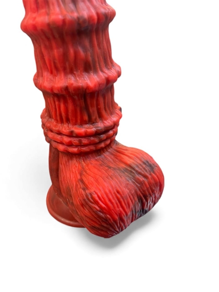 Вибратор "Black&Red" Monster Tops - Фотография №5