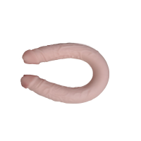 Фаллоимитатор два конца в ламинате кибер кожа - Фотография №2