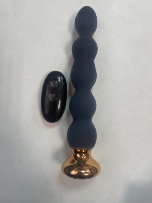 Анальная елочка "I-Moon" длинная черная перезаряжаемая на д\у Интим Хаус