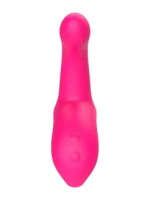 Вибратор костет "I- Moon" розовый с ручкой - Фотография №3