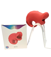 Вибратор ротик "I- Moon" красные губки стимуляция сжатием Интим Хаус