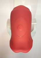 Вибратор ротик "I- Moon" красные губки стимуляция сжатием - Фотография №2