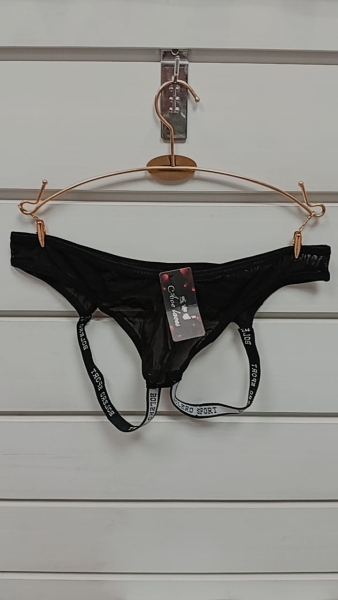 Трусики мужские черные джоки - Фотография №1