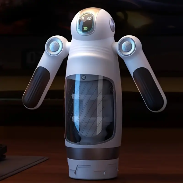 Мастурбатор "Робот" автоматический с поступательными движениями перезаряжаемый - Фотография №3