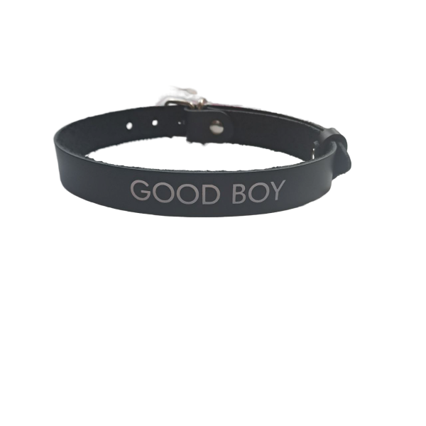 Чокер "Интимхаус" полоска черная GOODBOY - Фотография №1