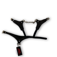 Набор "BDSM Arsenal" ошейник и наручники со стразами Интим Хаус