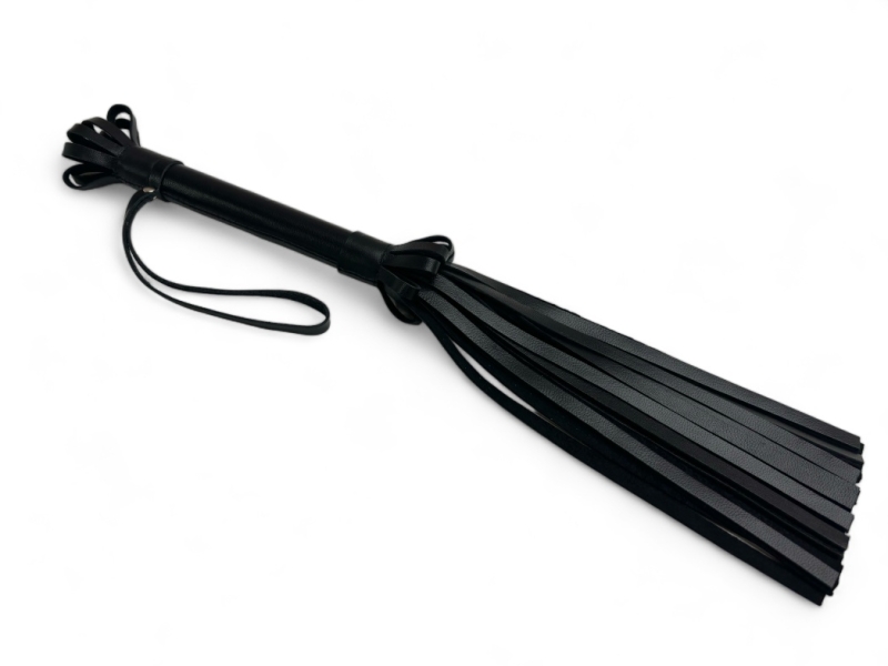 Плеть "King Arsenal" черная кожа - Фотография №2