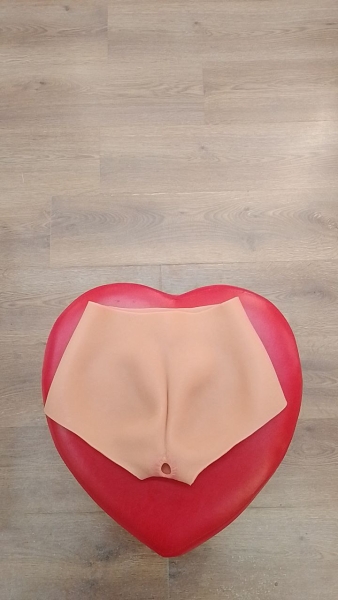 Трусики имитация вагины кибер кожа, узкий канал - Фотография №1