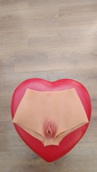 Трусики имитация вагины кибер кожа, узкий канал - Фотография №3