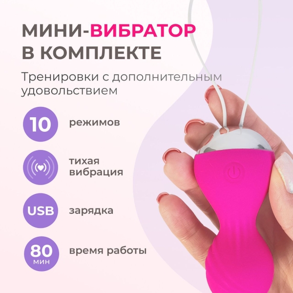 Вагинальные шарики перезаряжаемые - Фотография №2