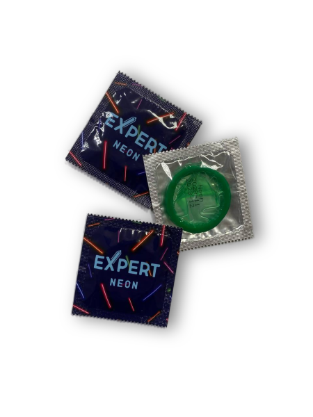 Презервативы "Expert" Neon светящиеся 3 шт - Фотография №3