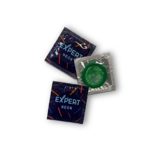 Презервативы светящиеся "Expert" Neon 3 шт. - Фотография №3