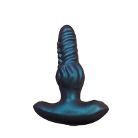 Пробка анальная щупальца, цвет темно зеленый металлик - Фотография №1