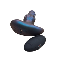 Пробка анальная щупальца, цвет темно зеленый металлик - Фотография №4