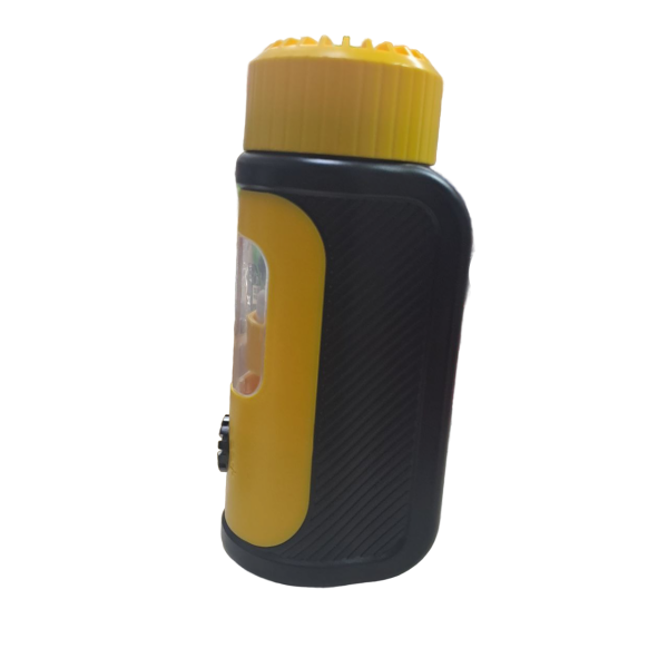 Мастурбатор в черно желтой тубе с поступательными движениями - Фотография №3