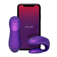 Вибратор "We-vibe" Chorus Pro фиолетовый скрепка для пар - Фотография №1
