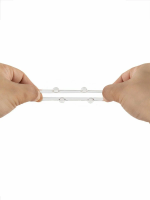 Кольцо "Sex Expert" прозрачное с пупырышками - Фотография №6