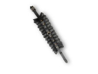 Ошейник "Crazy Handmade" черный с кружевом - Фотография №3