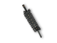 Ошейник "Crazy Handmade" черный с кружевом - Фотография №4