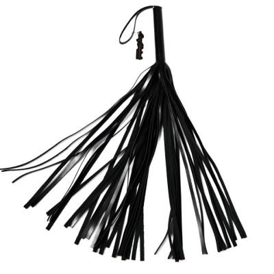 Плеть "Crazy Handmade" черная многохвостка Интим Хаус
