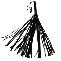 Плеть "Crazy Handmade" черная многохвостка Интим Хаус