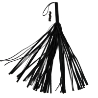 Плеть "Crazy Handmade" черная многохвостка - Фотография №1