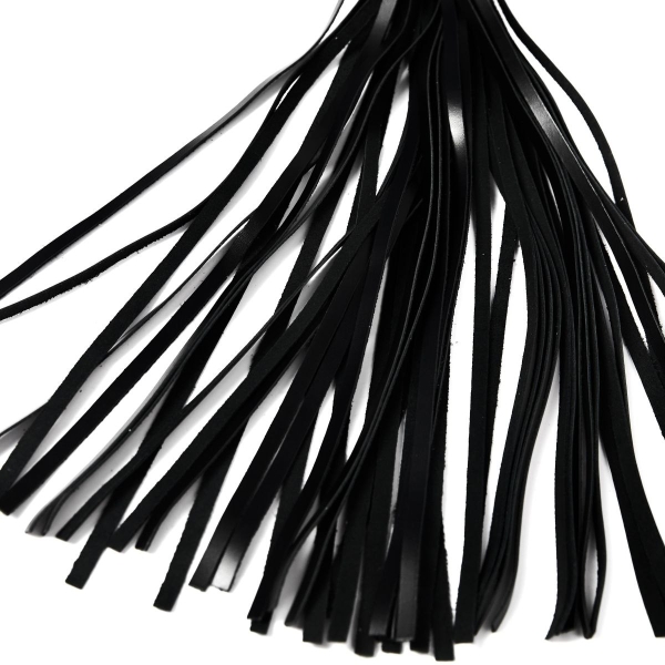 Плеть "Crazy Handmade" черная многохвостка - Фотография №2