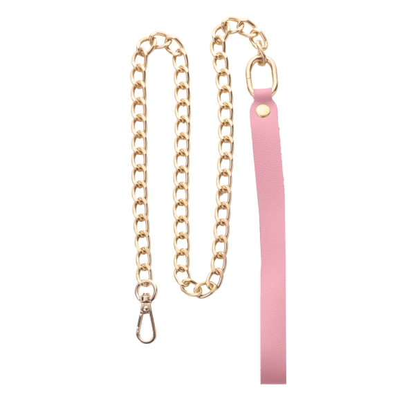 Поводок "Crazy Handmade" розовый - Фотография №1