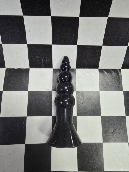 Елочка миниатюрная на присоске "Silocon toys" Пять пальчиков черная - Фотография №1