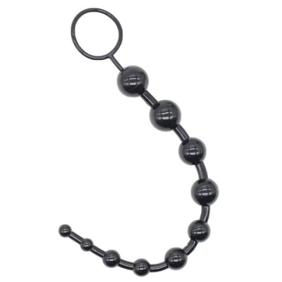 Анальная цепочка черная Интим Хаус