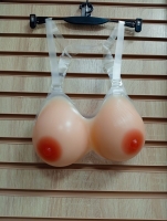 Грудь кибер кожа на лямках маленькая - Фотография №2