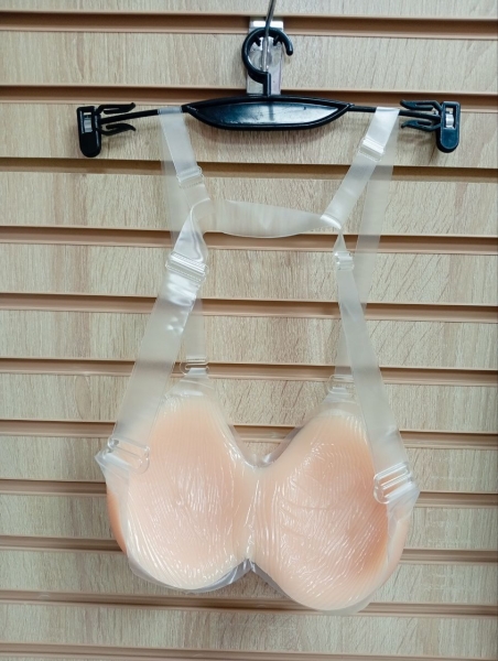 Грудь кибер кожа на лямках маленькая - Фотография №4