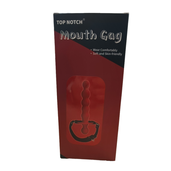 Кляп-страпон "Mouth gag" - Фотография №2