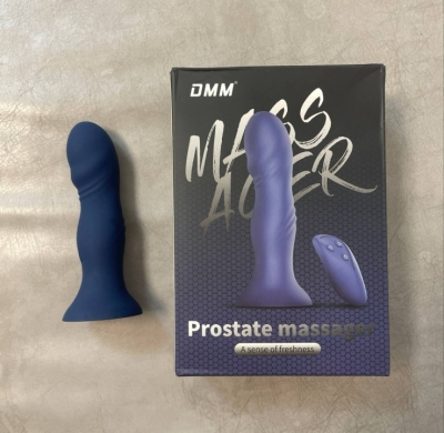 Пробка "DMM" синяя с загнутой головкой на д.у пульте Интим Хаус