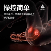 Вибратор "Rhino" черный с клиторальным стимулятором - Фотография №5