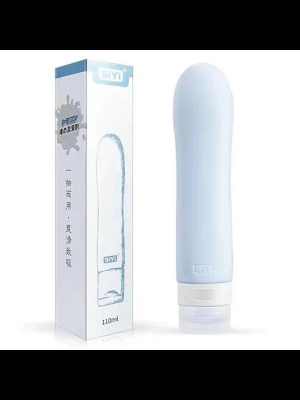 Гель "SiYi" на силиконовой основе 110 мл бело-голубая упаковка Интим Хаус