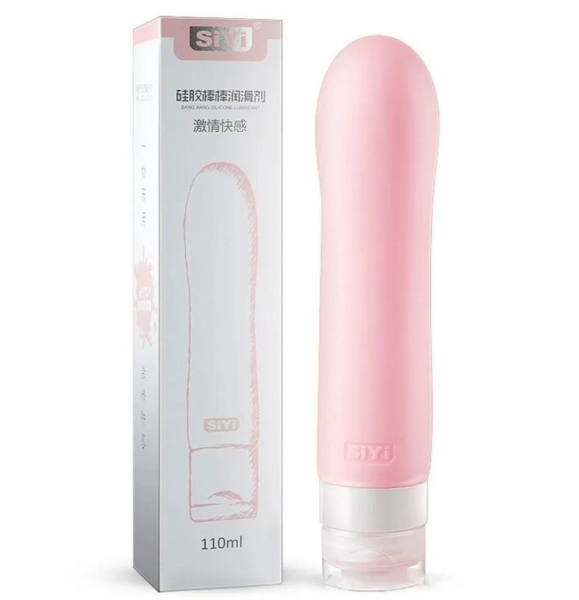 Гель "SiYi" на силиконовой основе 110 мл бело-розовая упаковка - Фотография №3