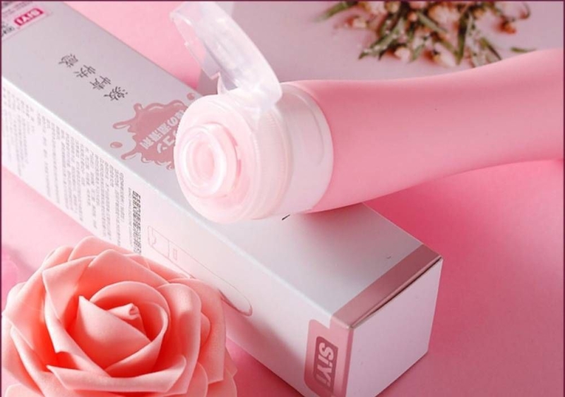 Гель "SiYi" на силиконовой основе 110 мл бело-розовая упаковка - Фотография №2