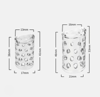 Набор насадок прозрачные с отвертсиями - Фотография №2