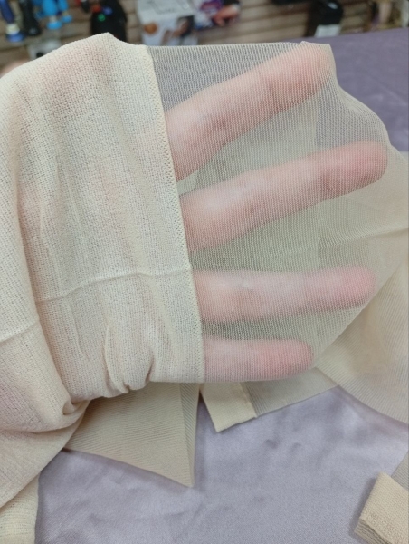 Колготки "Таби" с открытыми пальчиками телесные - Фотография №2