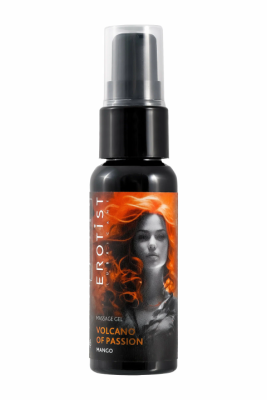 Гель "Erotist" Volcano of Passion с эффектом вибрации и вкусом винограда, 25 мл Интим Хаус