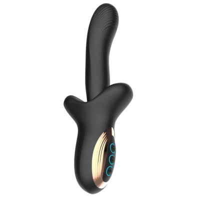 Вибратор "Walter" чёрный с поступательными движениями Интим Хаус