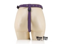 Трусики для страпона "Pretty Love" Caludio 3 фиолетовые - Фотография №3